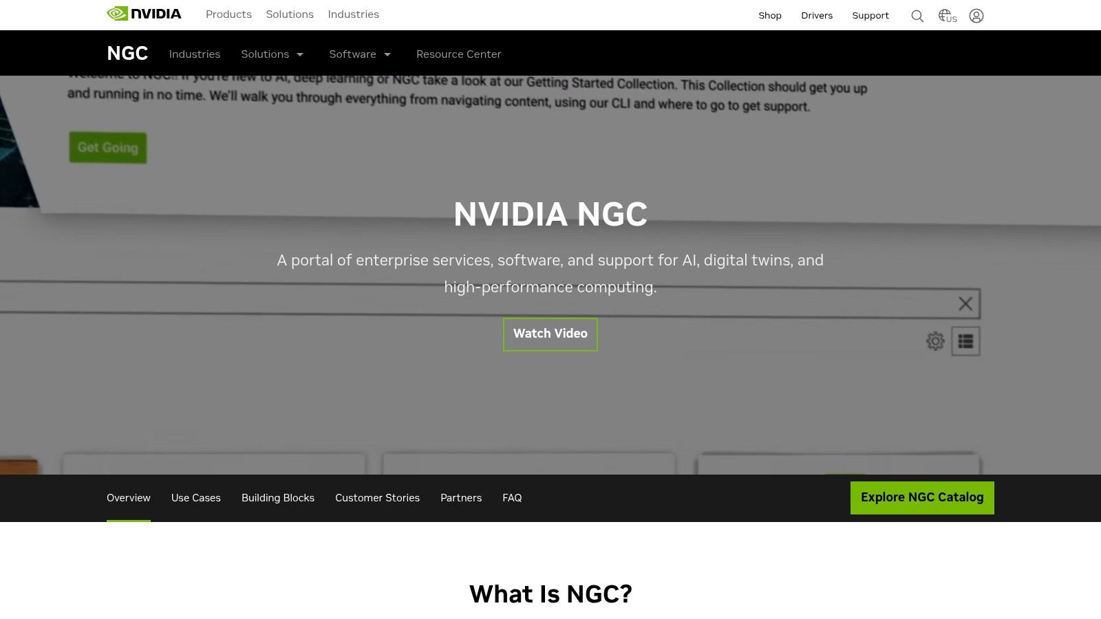 NVIDIA NGC Catalog