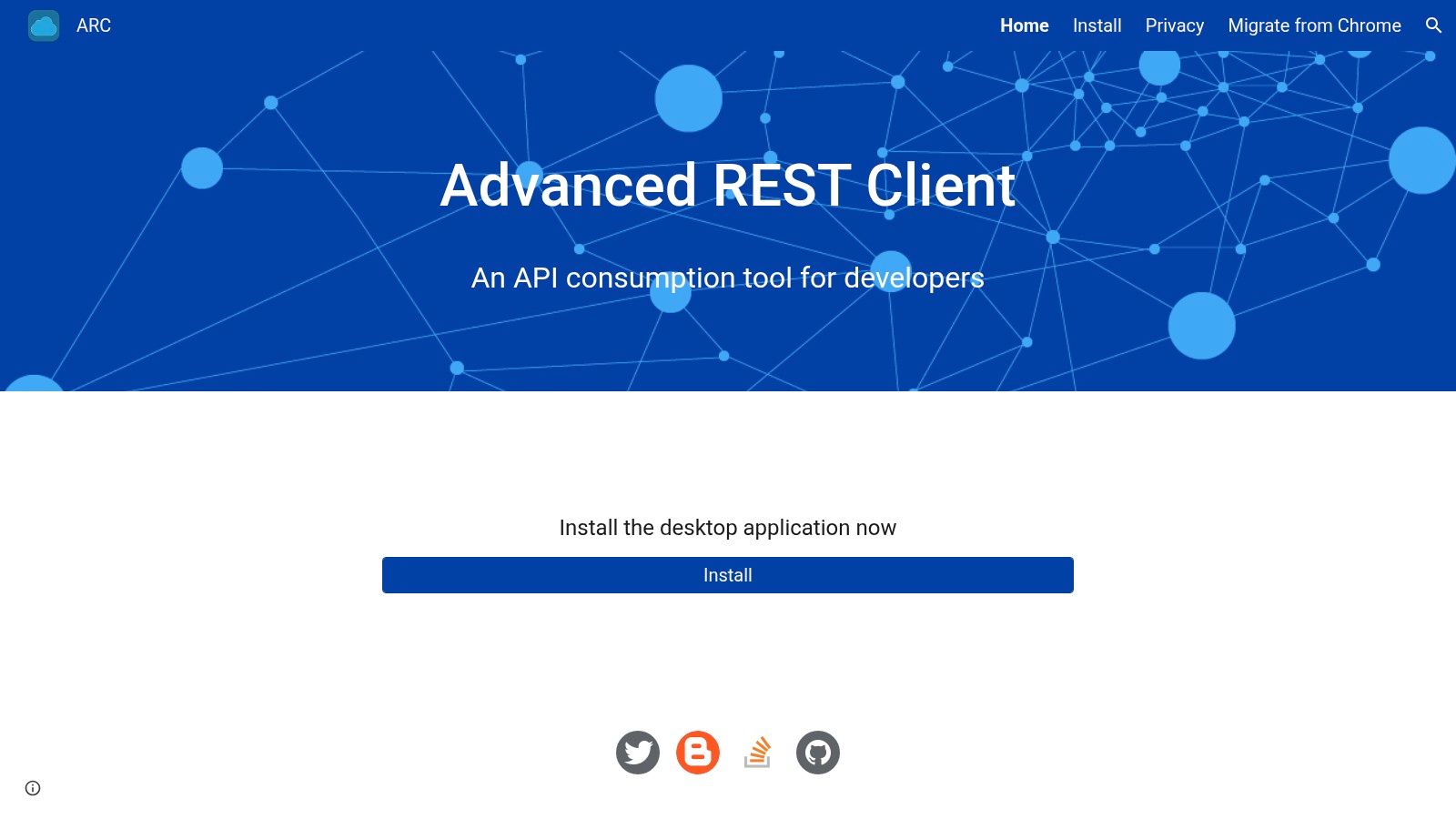 Advanced REST Client (ARC)