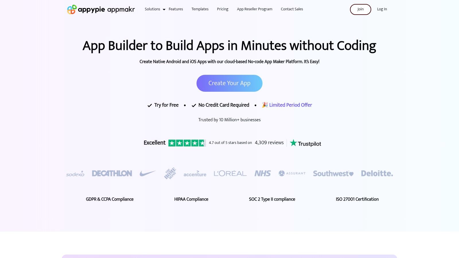 Appy Pie – AI App Builder