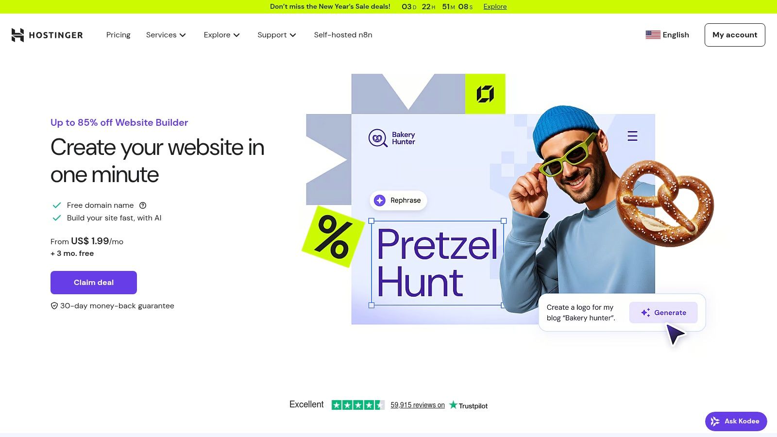 Hostinger Website Builder