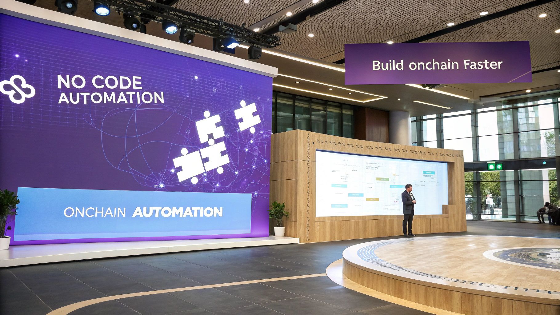 Build Onchain Faster with No Code Automation