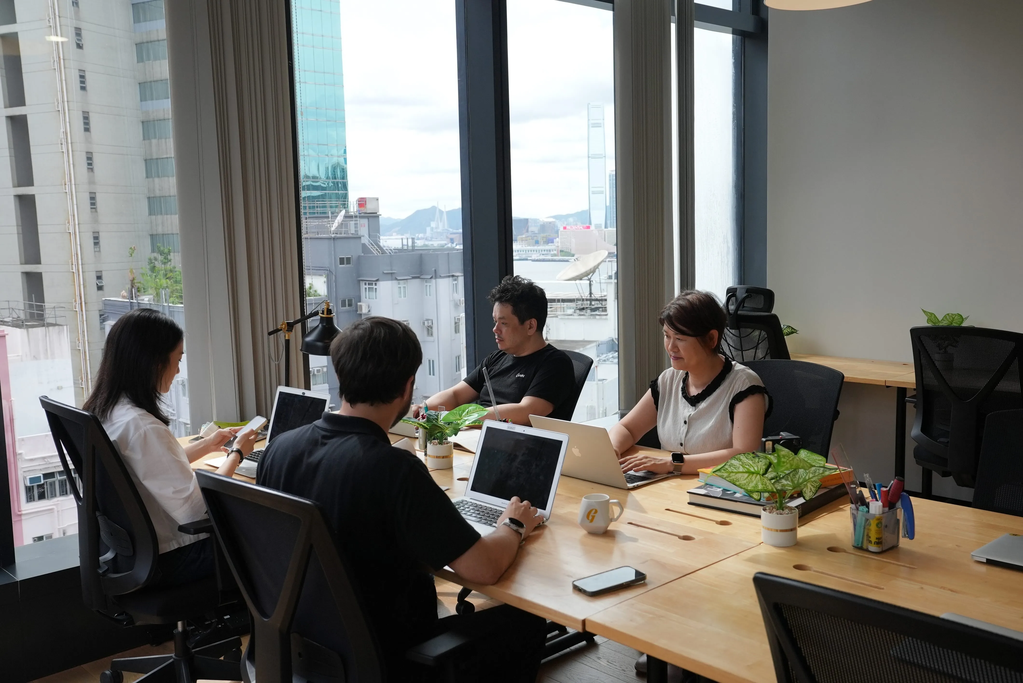 Private office at Garage Society Causeway Bay