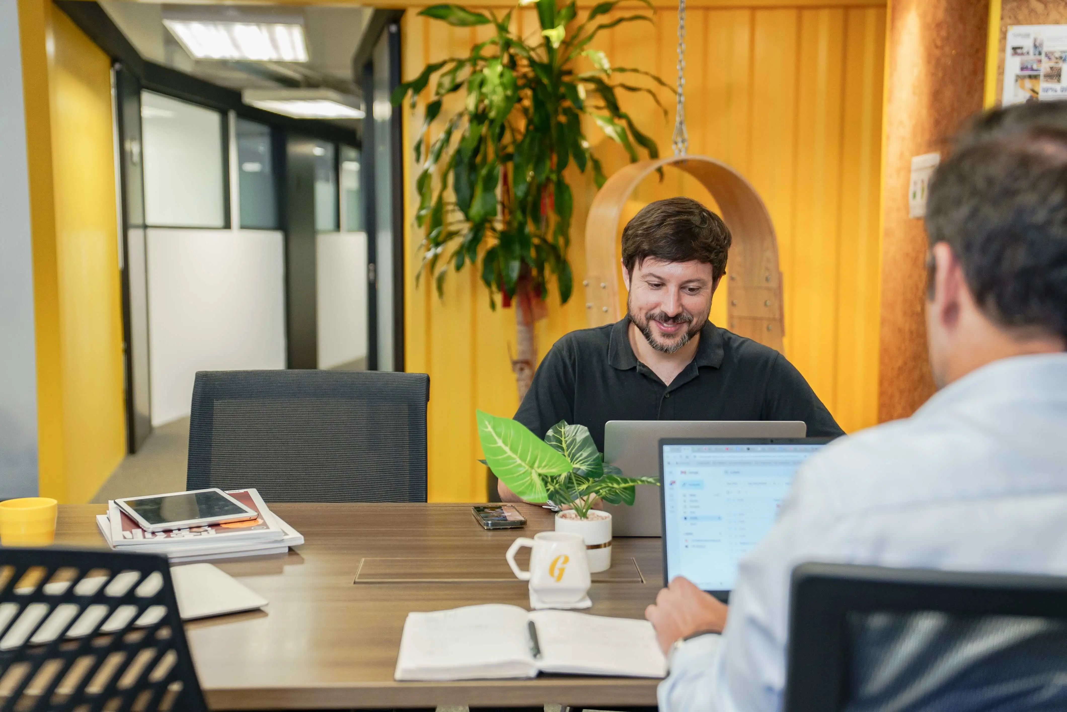 Coworking floor at Garage Society Wan Chai