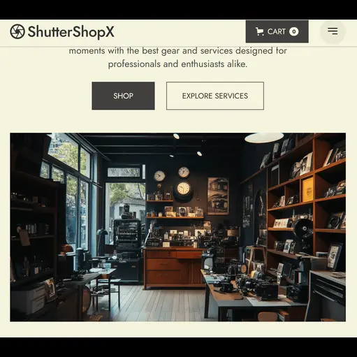 Une image d'un site web réalisé par la société Vode UP