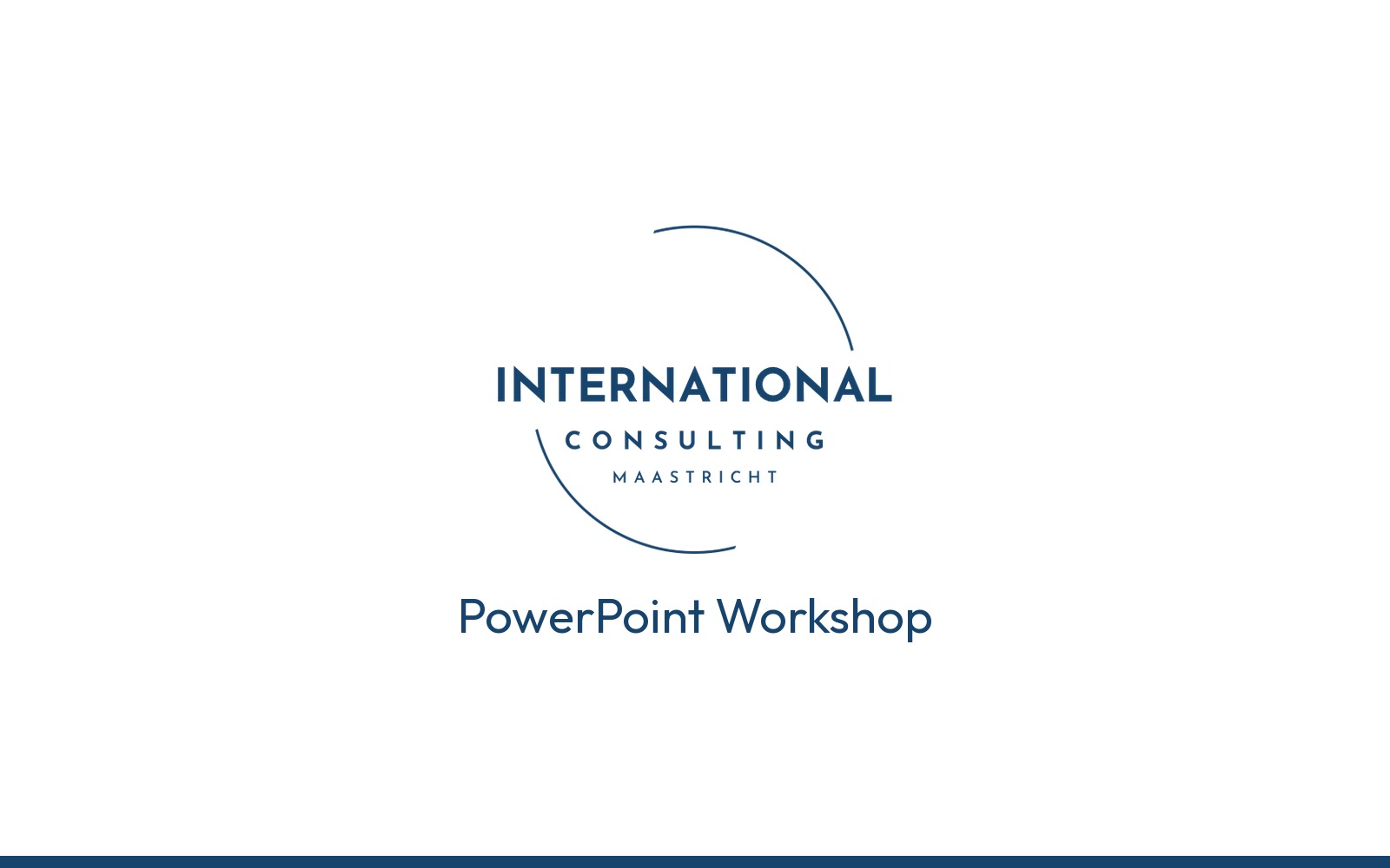 PowerPoint Workshop