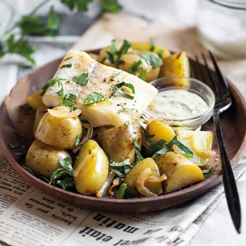 Le Fish'n potatoes, tartare sauce de Popchef