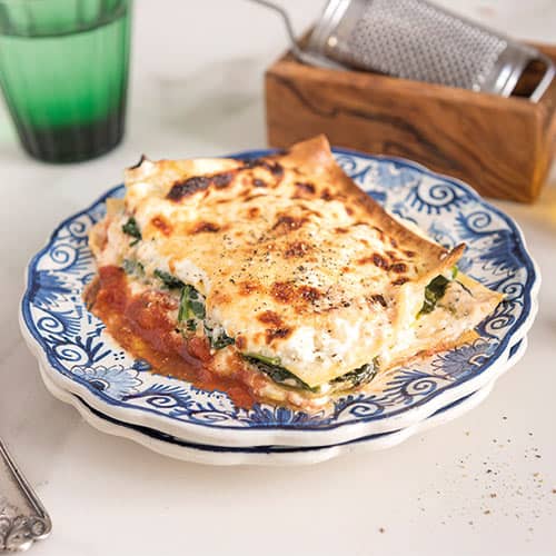 Les lasagnes Veggie de Popchef