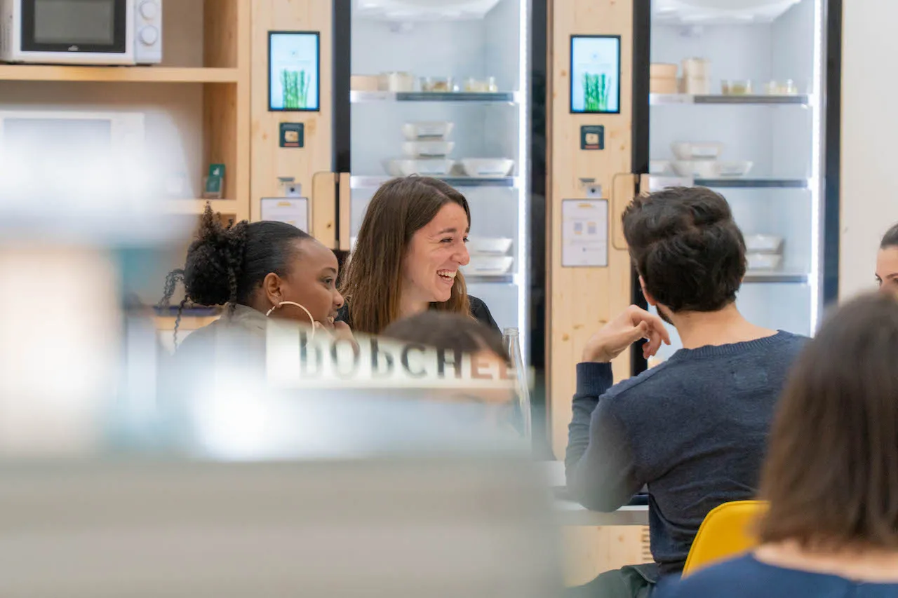 l'équipe de Popchef réunie dans ses locaux