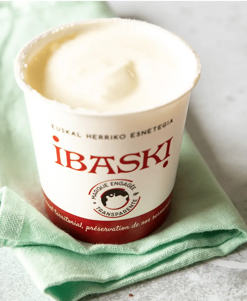 Yaourt ibaski de la marque Ekia
