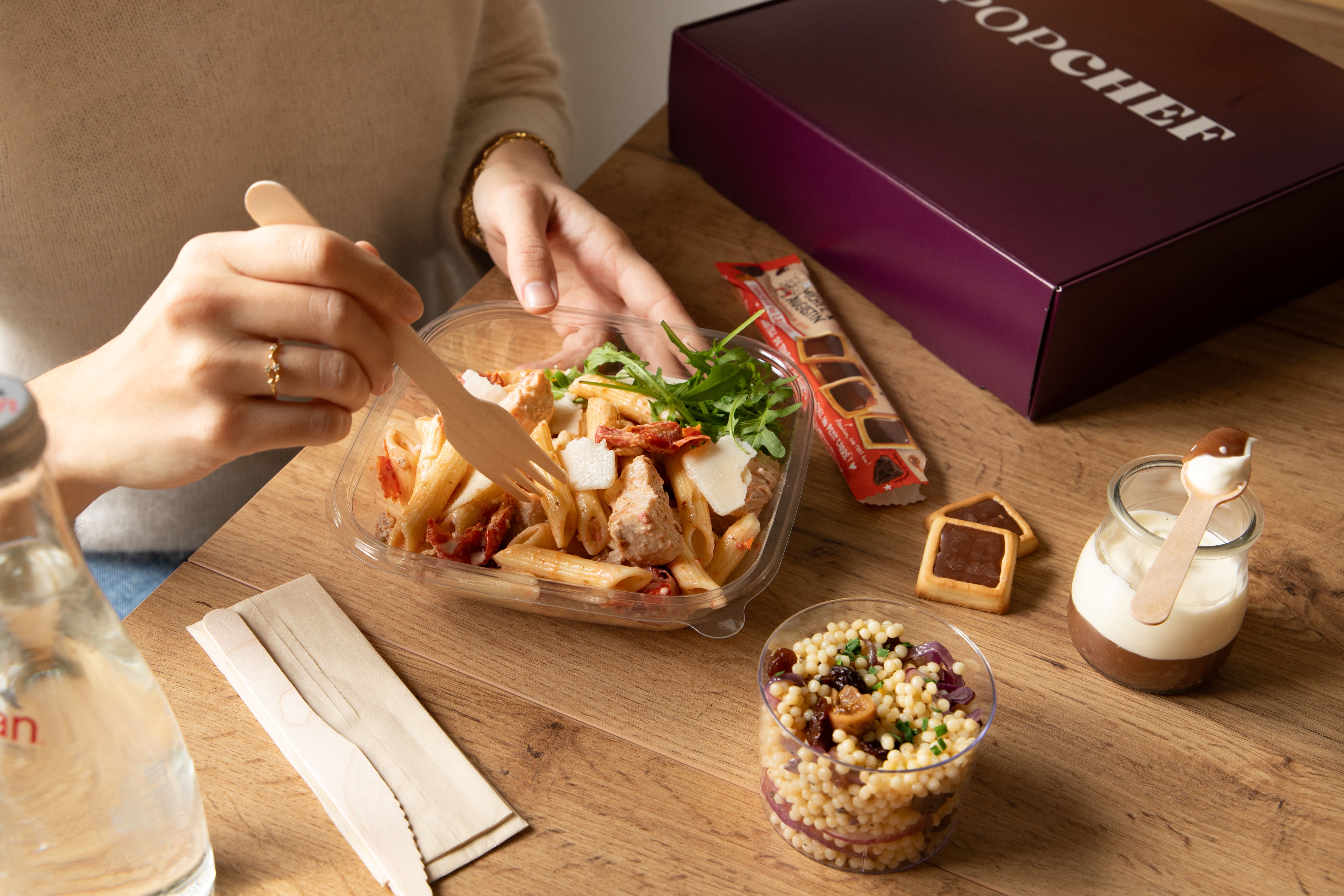 Plateaux repas Popchef