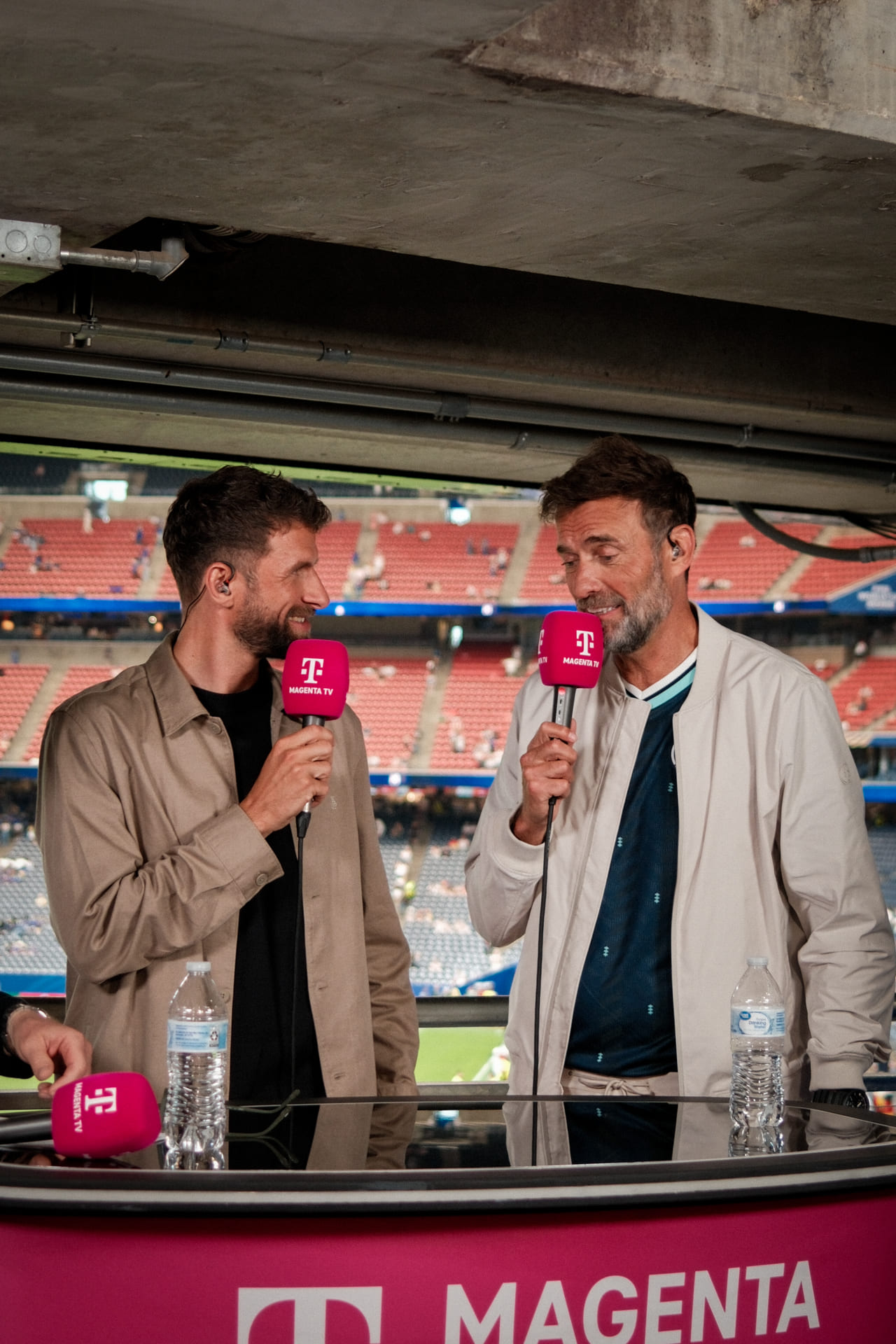 Jürgen Klopp & Thomas Müller im Interview Magenta TV