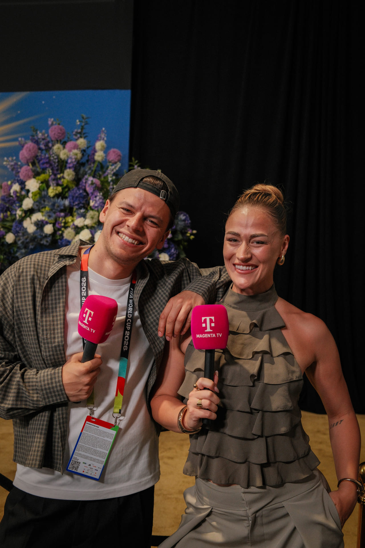 Paul Fischer & Eleni Frommann mit magenta TV