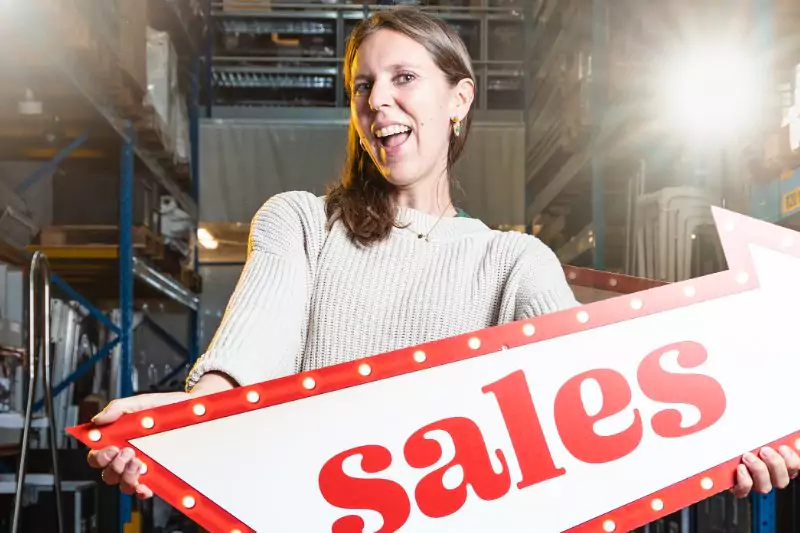 Sylvie, onze sales & marketing manager