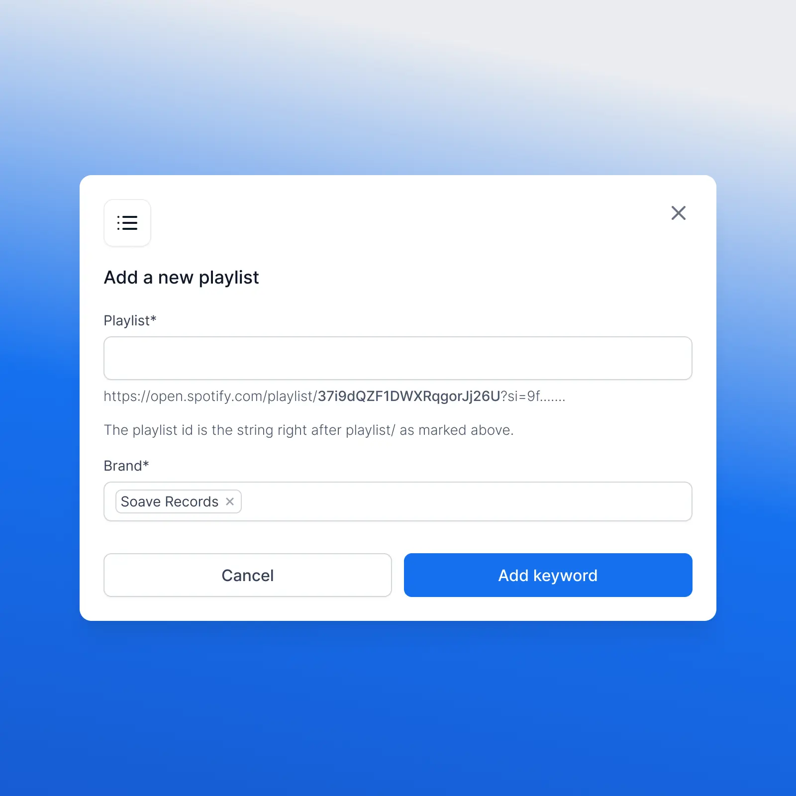 Blomma NocodeAssistant Internal Tool