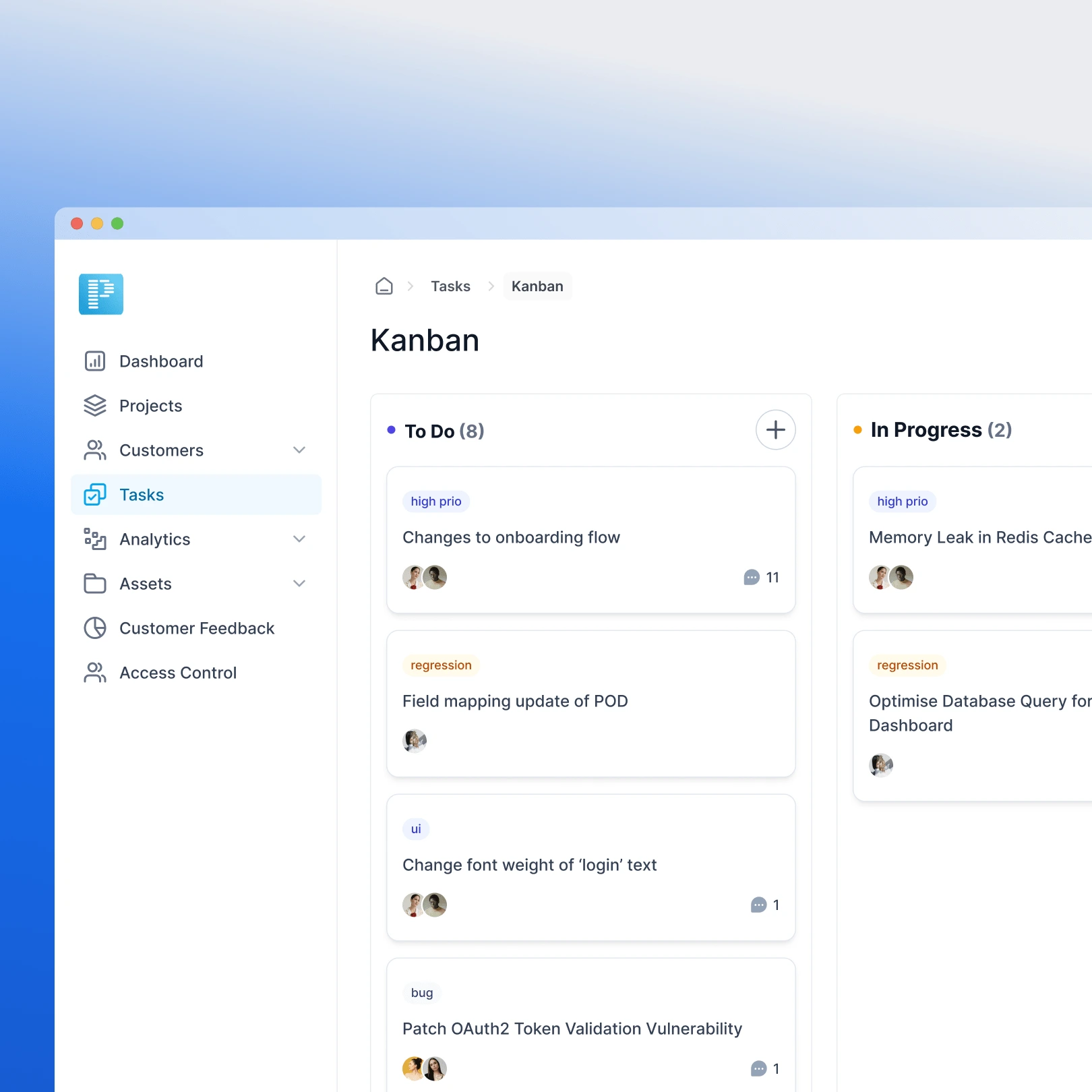 Blomma NocodeAssistant Internal Tool