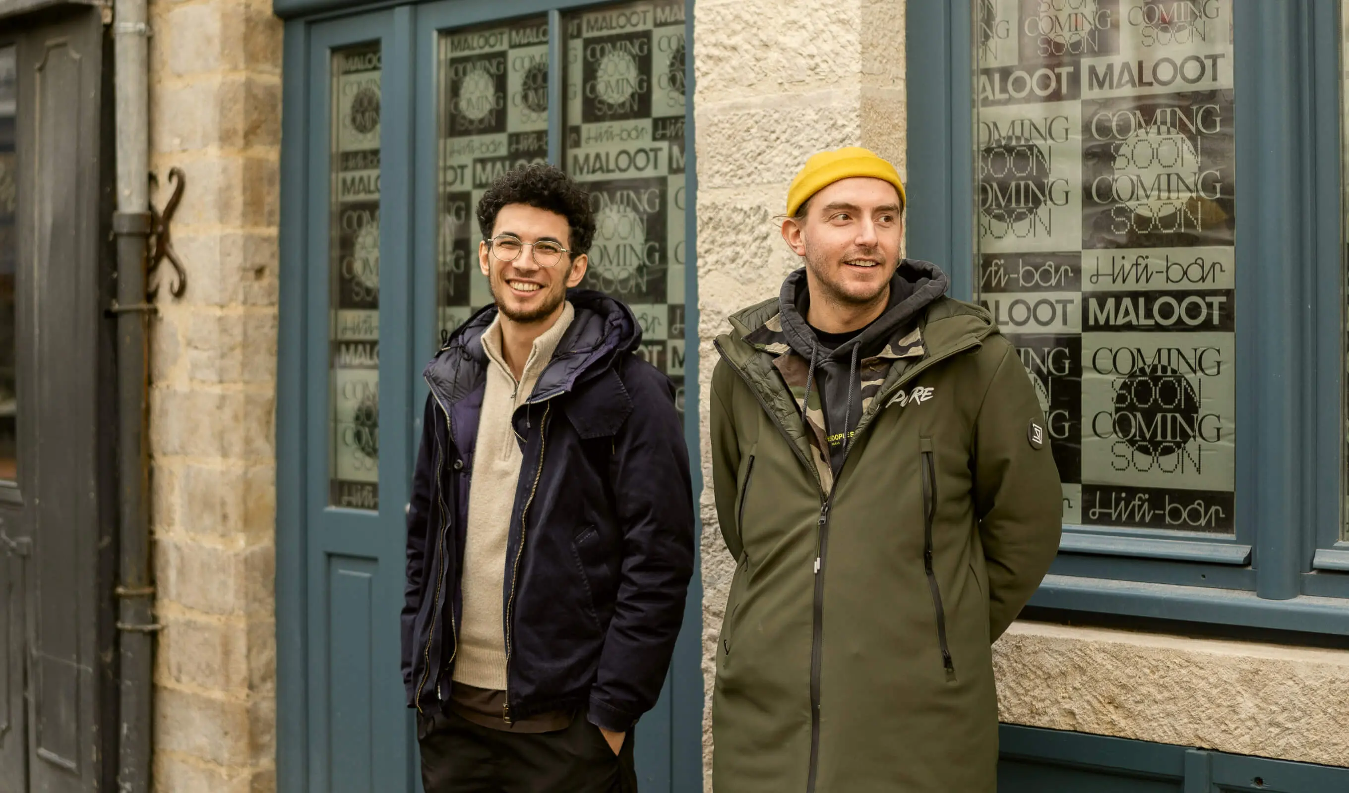 Photo of Aissa & Antoine, founders of Maloot