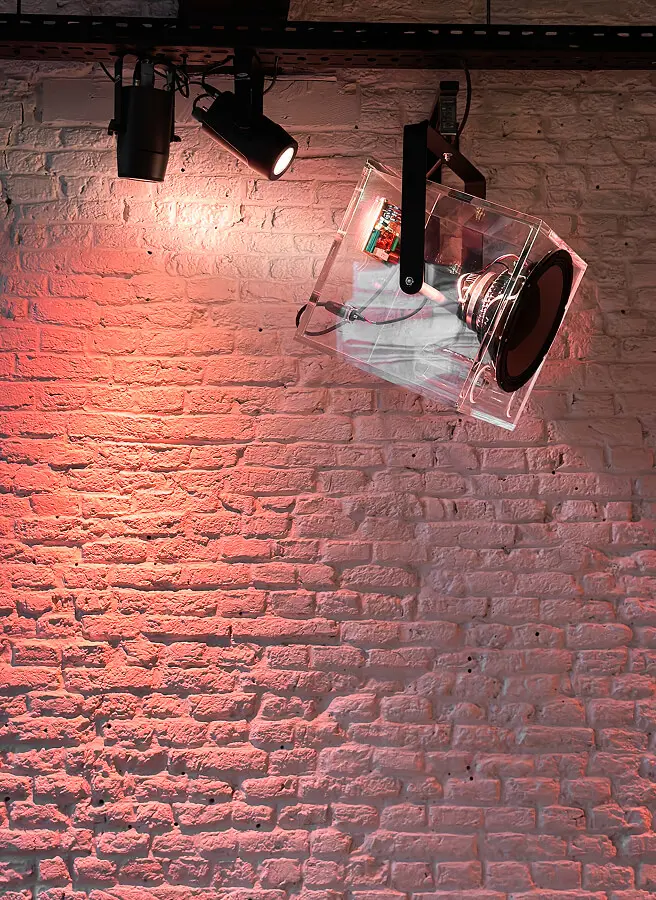 Speakers at Maloot, Audiophile Bar in Lille