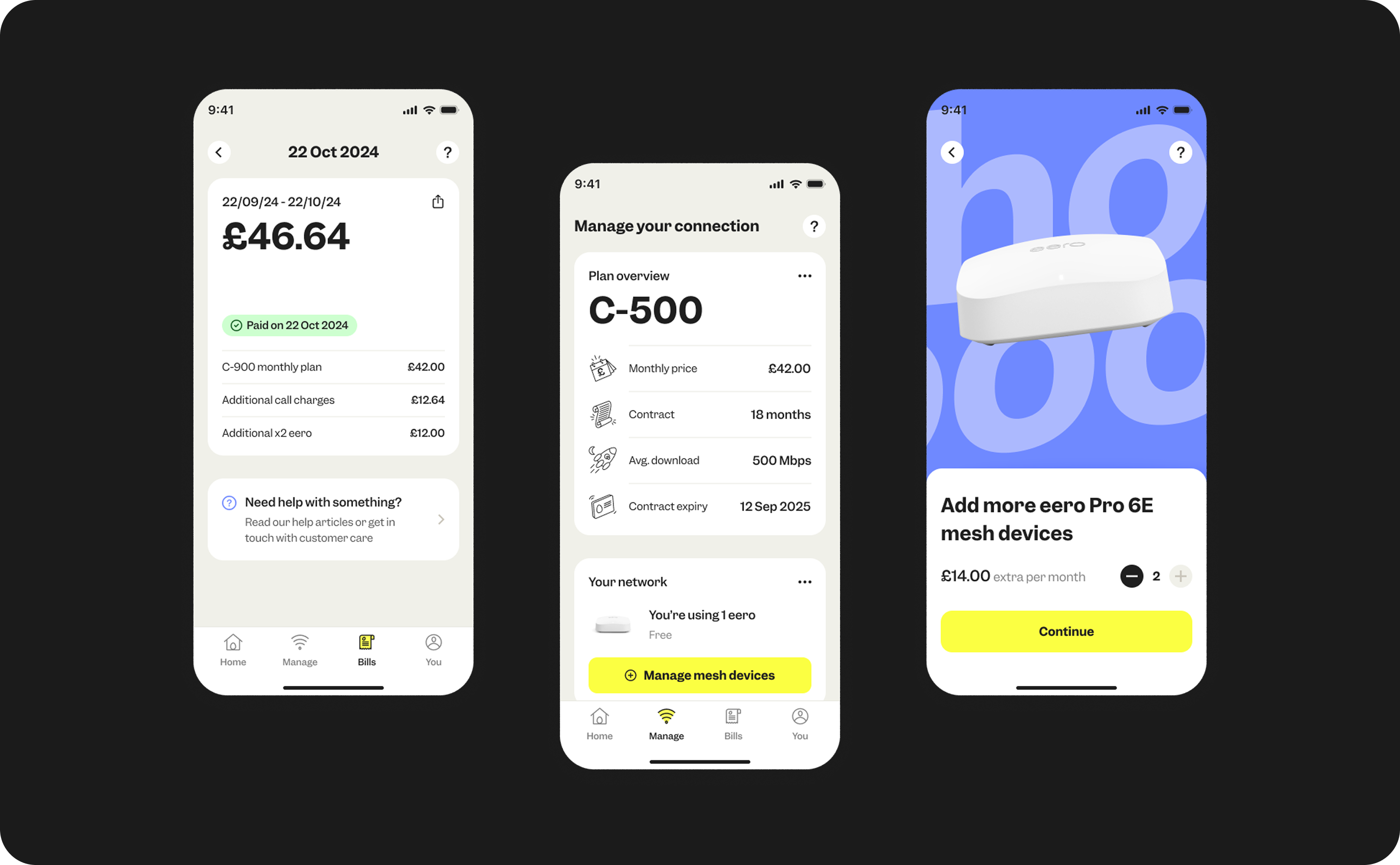 Cuckoo Mobile App: Empowering Customers to Manage Their Broadband
