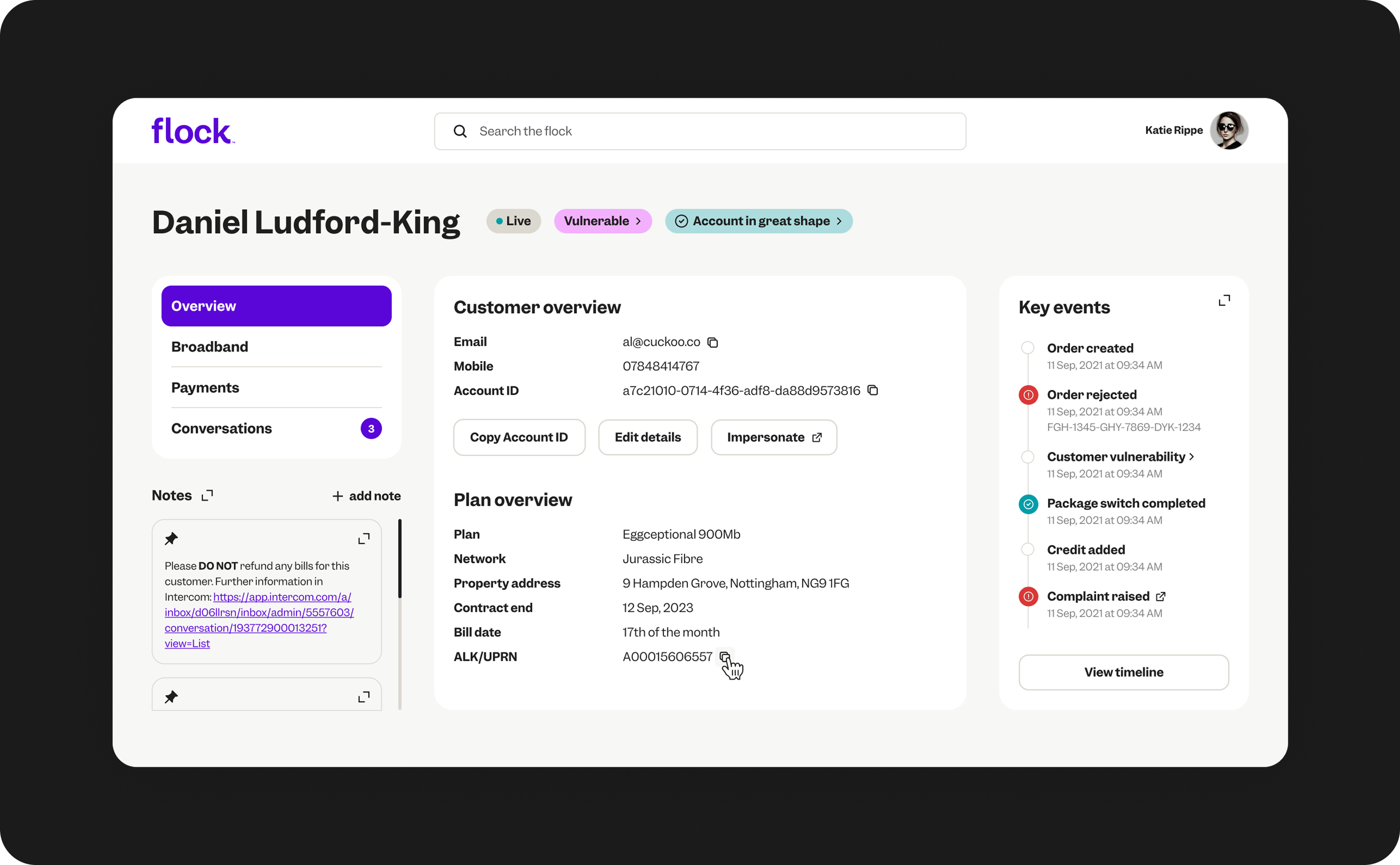 Flock: Designing a Unified CRM Tool for Customer Service