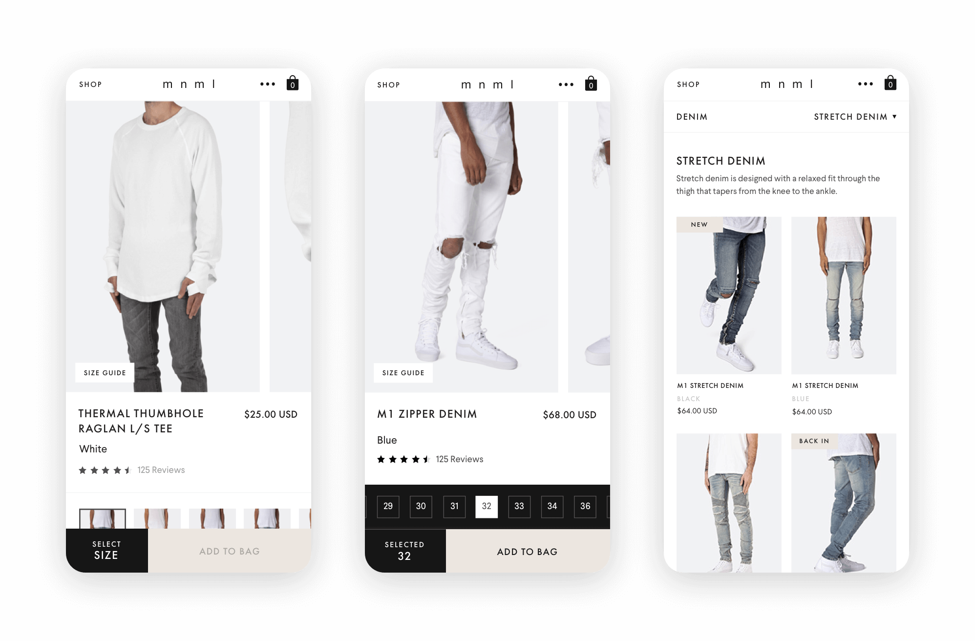 MNML: Designing a Mobile-First Experience for a Trend-Driven Fashion Brand