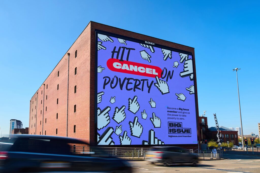Big Issue: Give Poverty the Finger