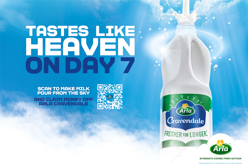 Cravendale: Tastes like heaven on day seven