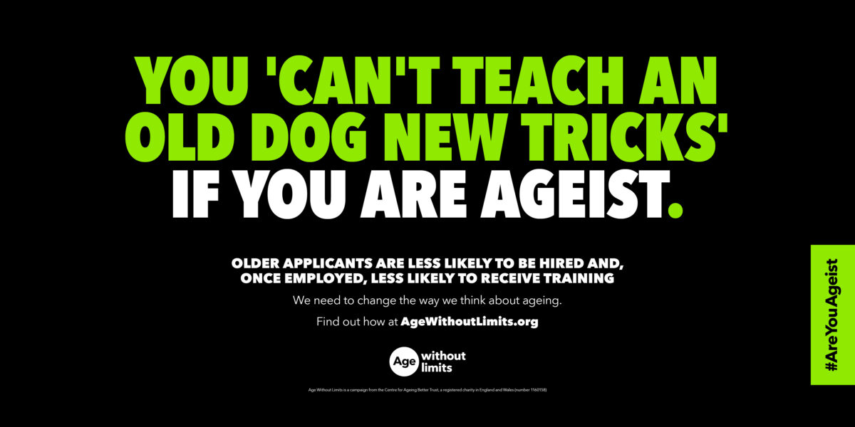 Centre for Ageing Better: Are You Ageist?
