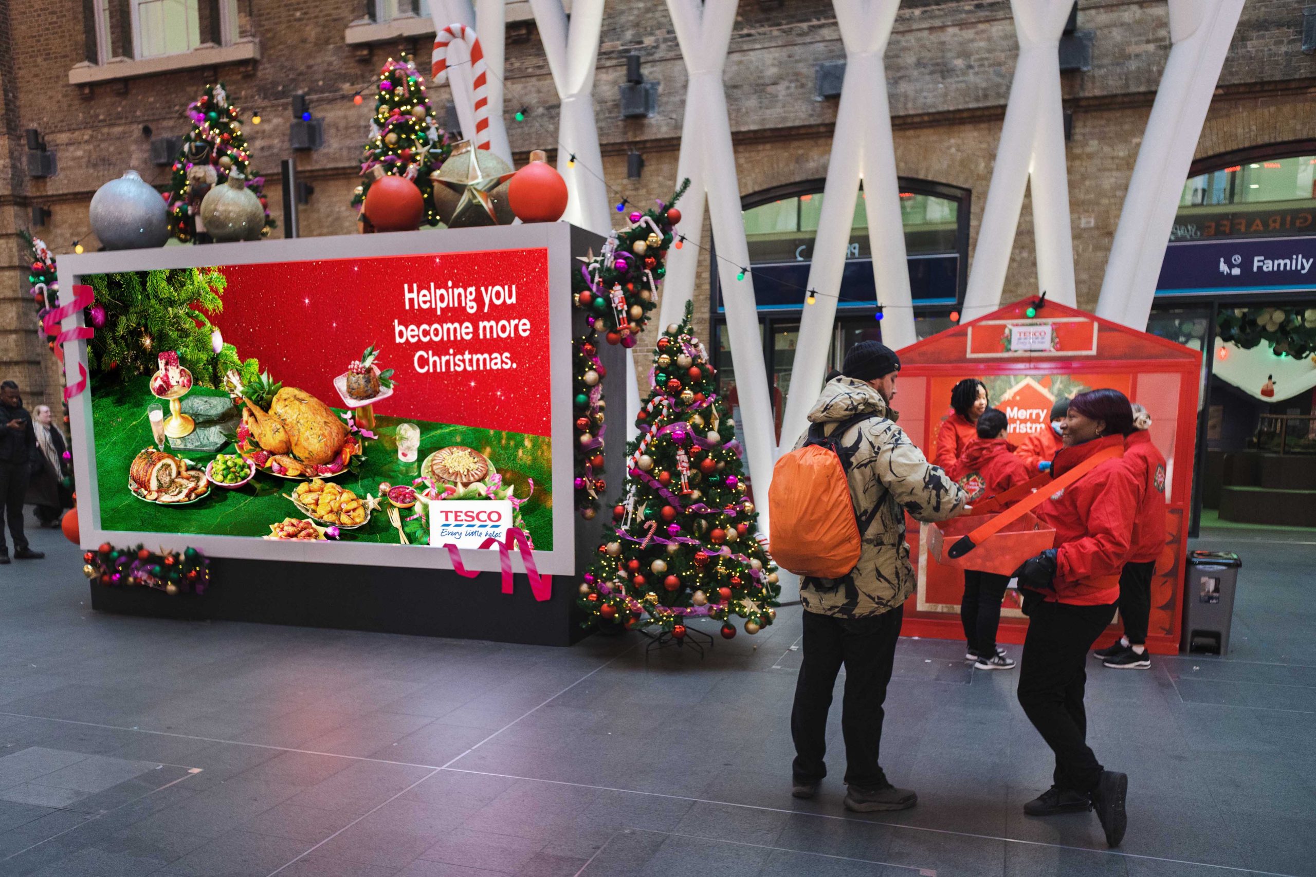 Tesco: Become more Christmas