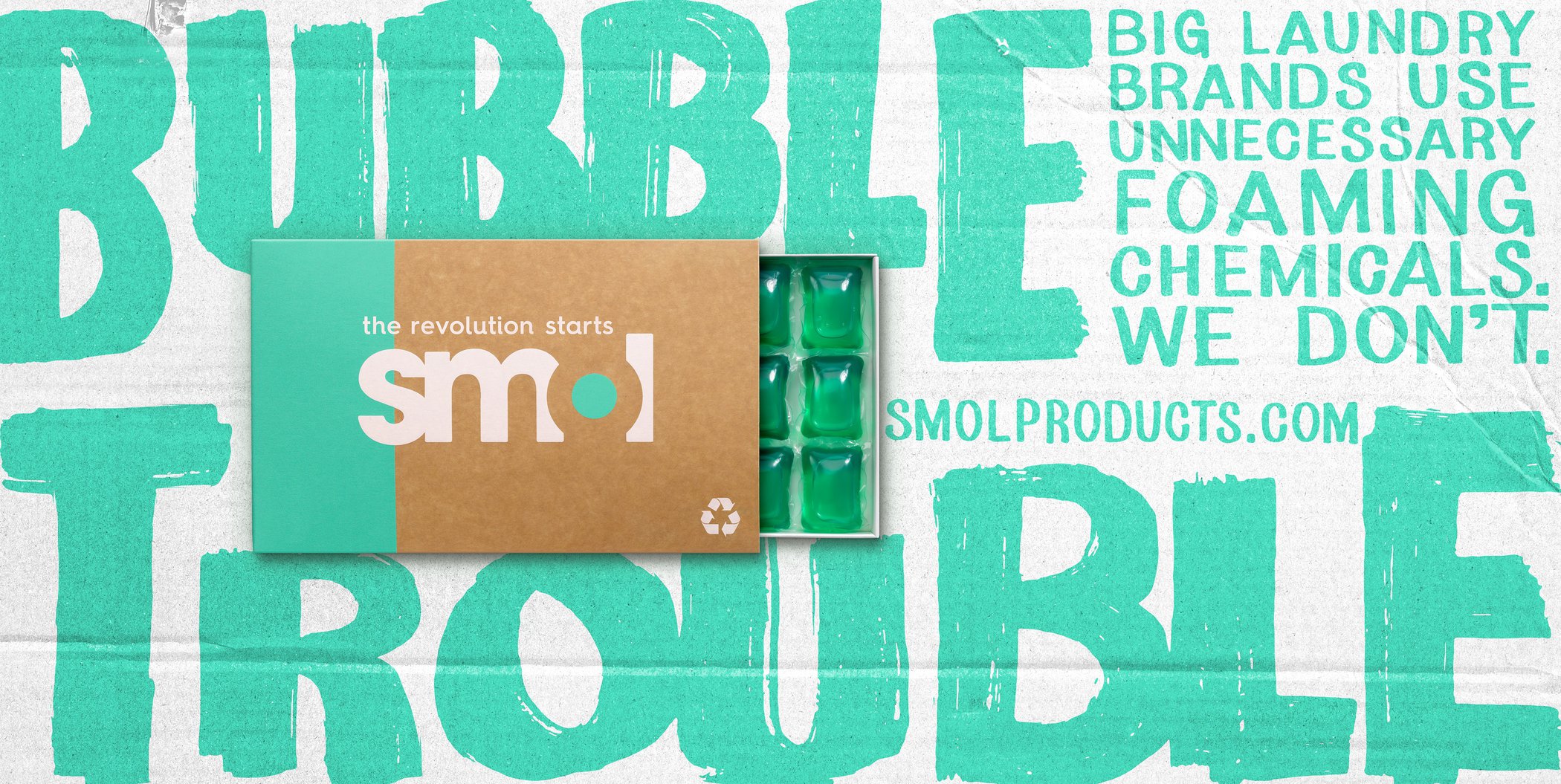 Smol have taken on an almost entirely purpose-driven point of difference across their brand strategy since their inception.