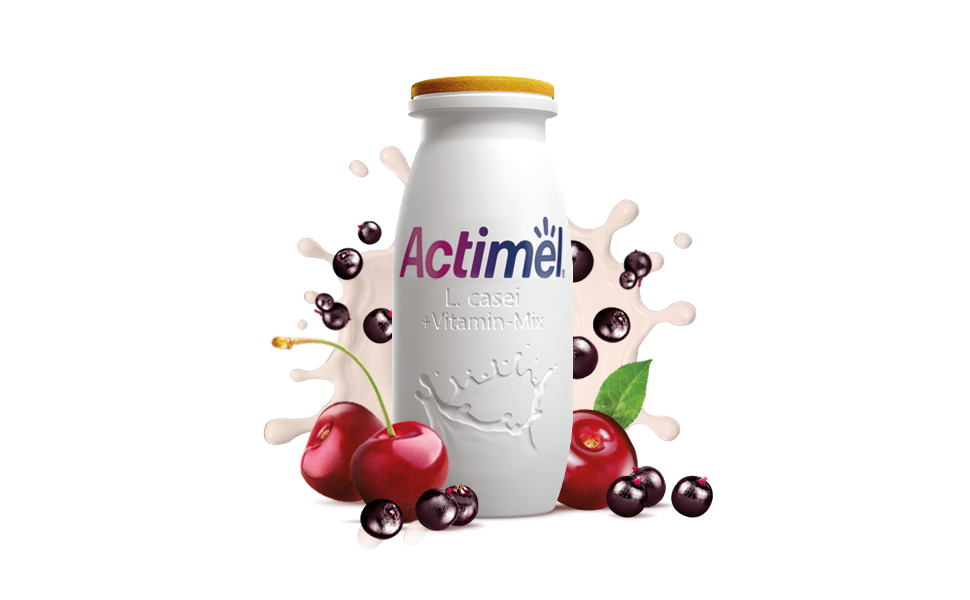 Actimel - Debossed bottle