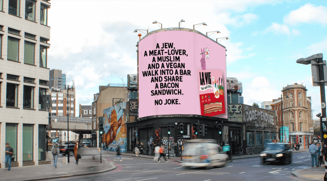 Creative Marketing Campaigns - 2023 - La Vie – Painting the UK Pink