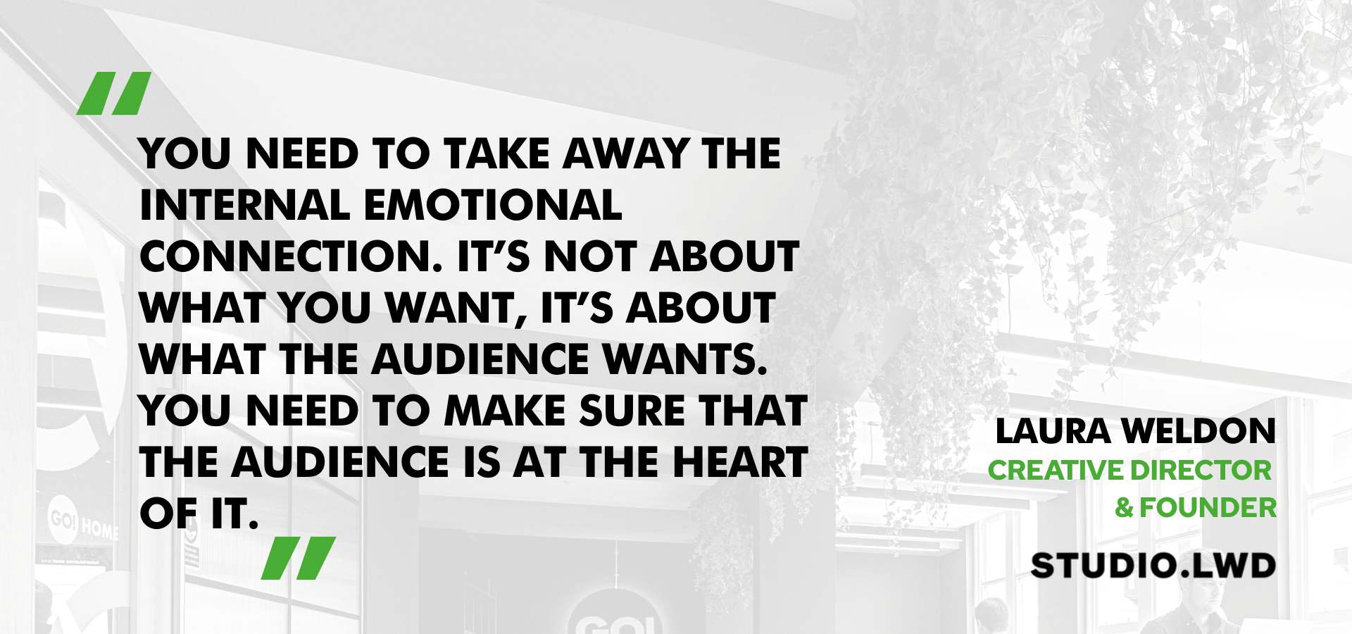 Laura Weldon on 7 ways you could be harming your visual identity
