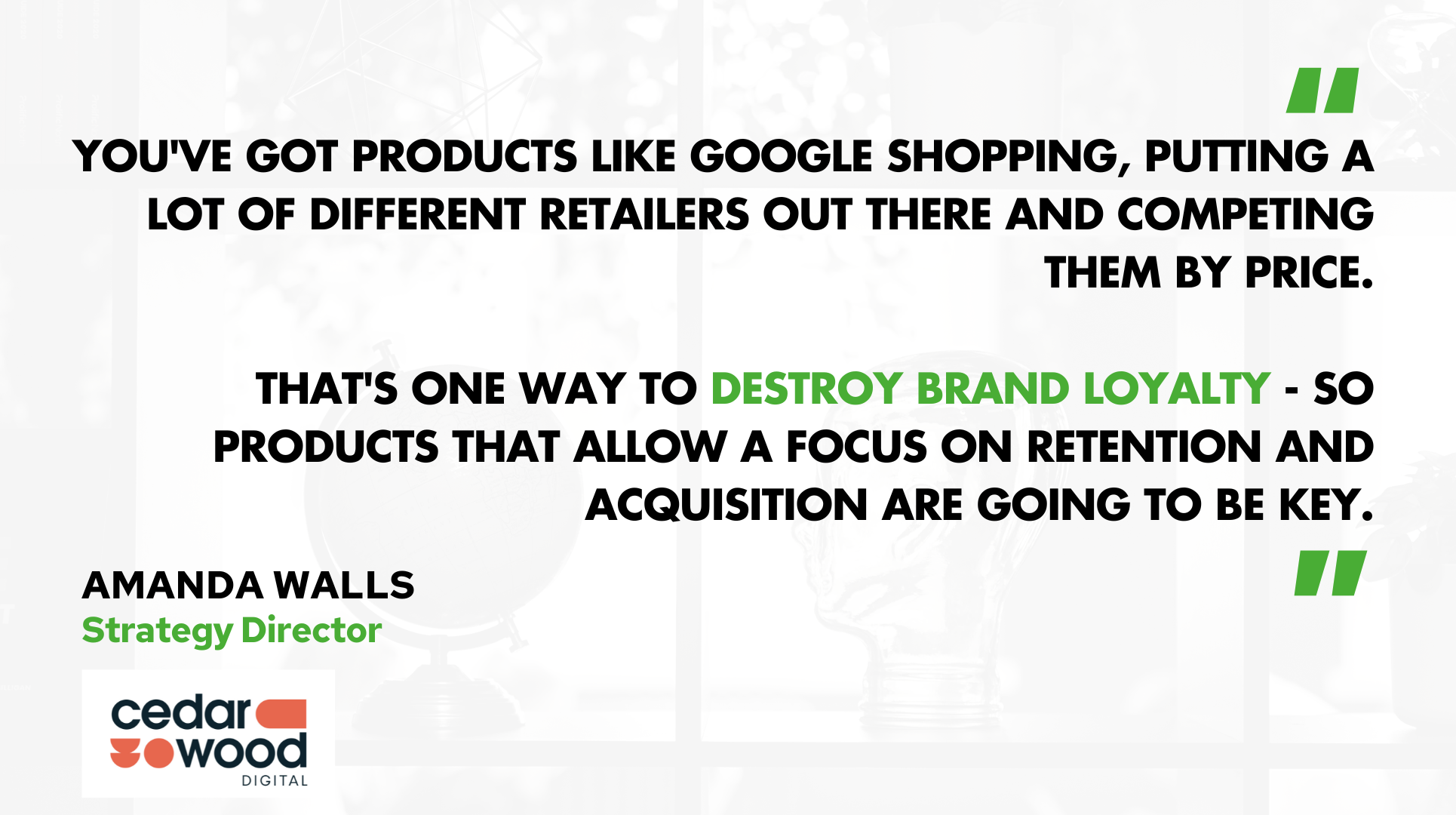 Amanda flags a few of these new opportunities available when it comes to targeting your audience.
