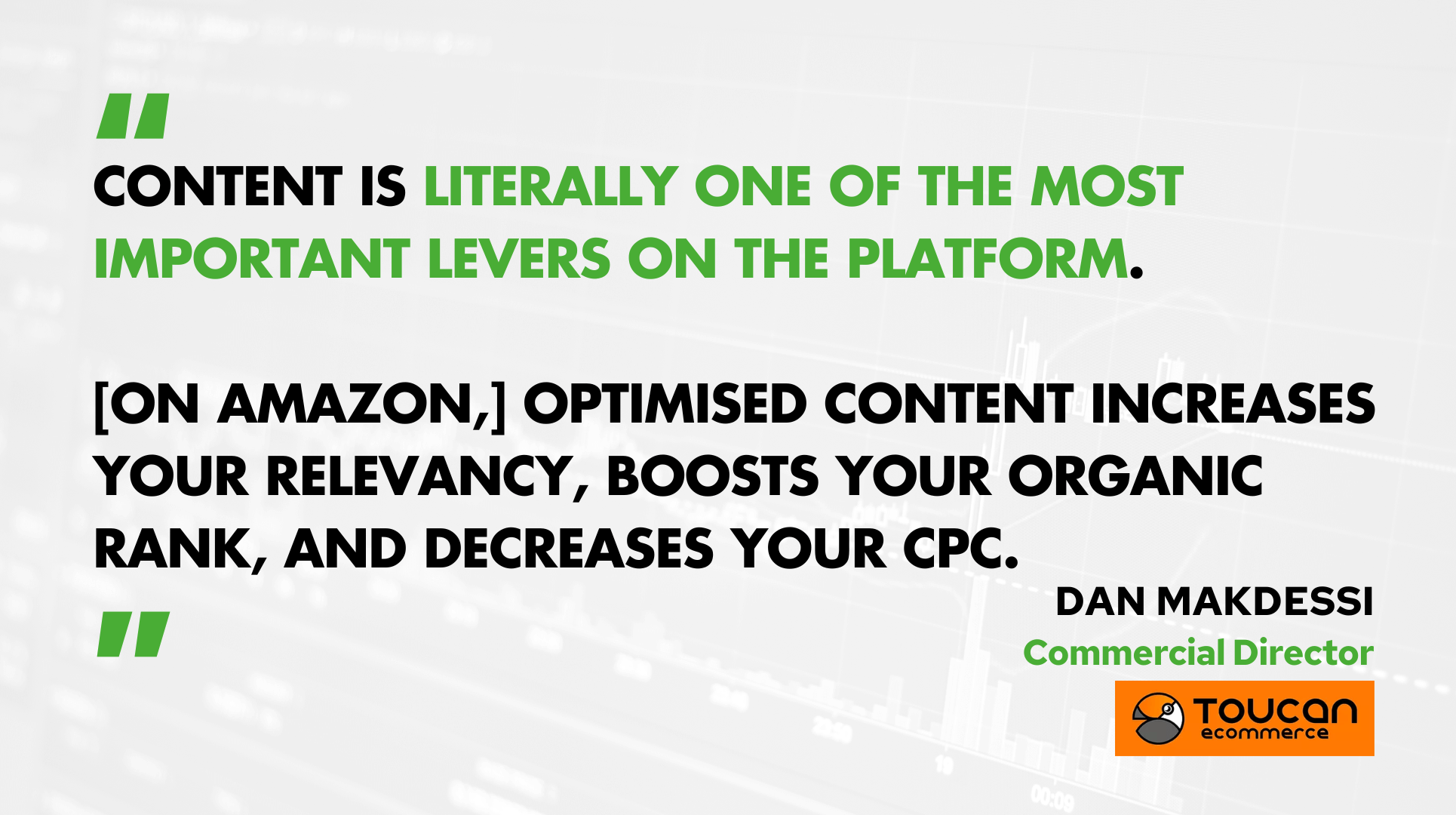 “It’s very important to have impactful content, because this is a great way to really communicate your brand story."