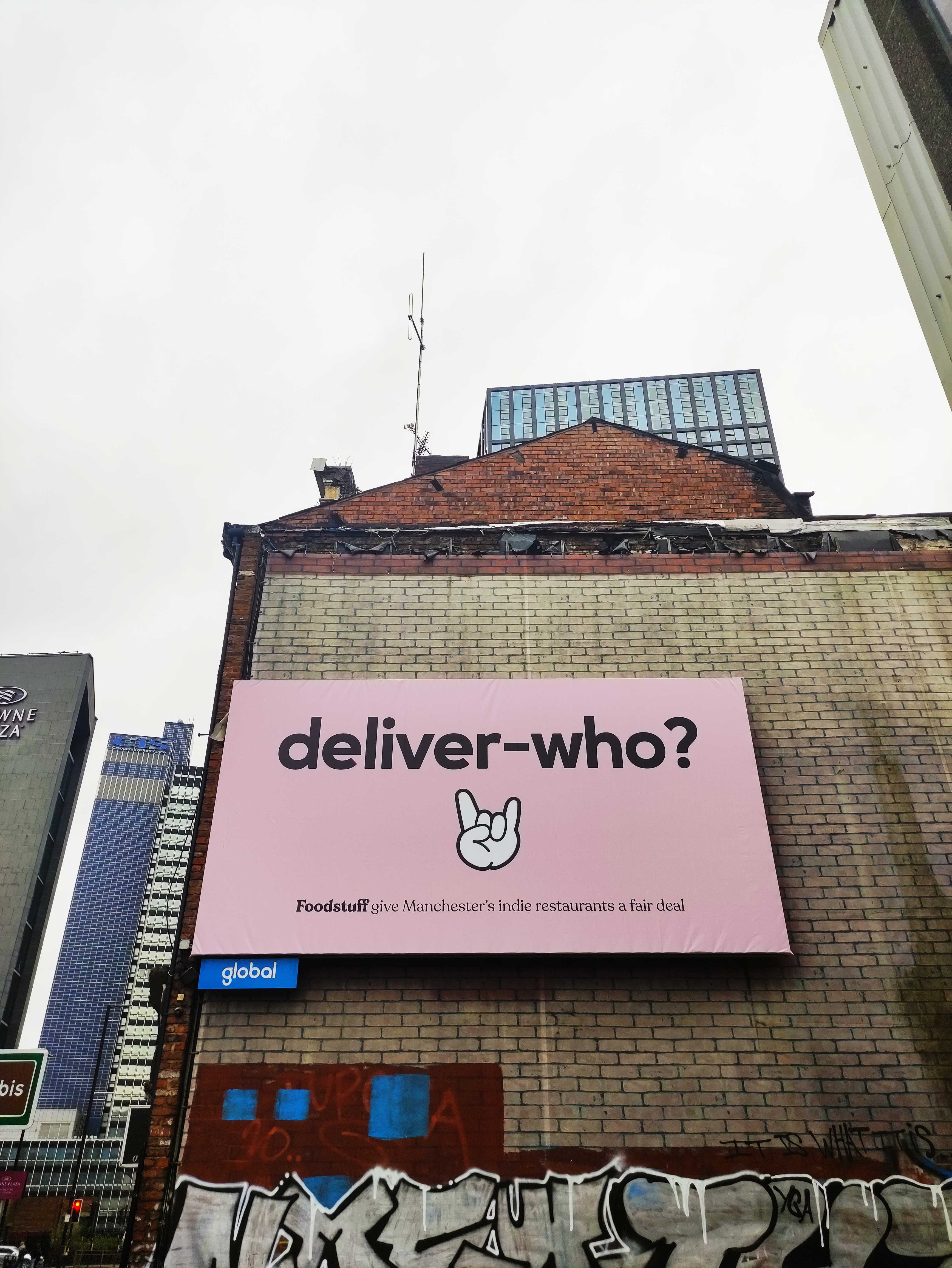 Foodstuff's 'deliver-who' OHH billboard