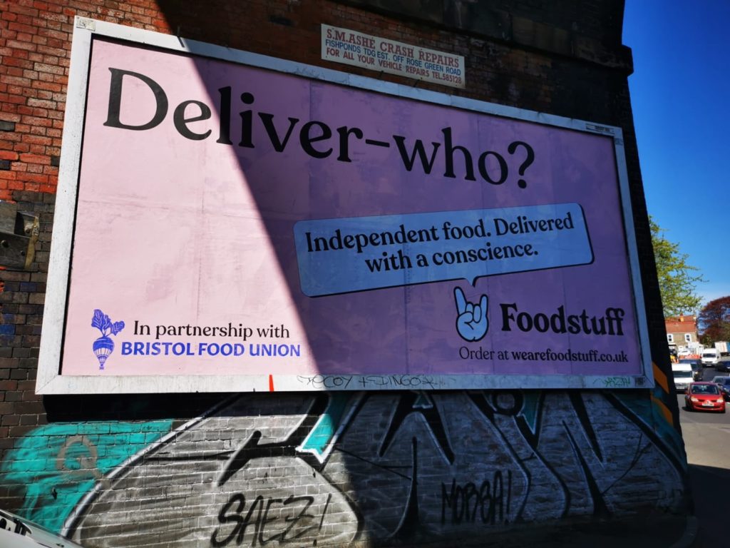 Foodstuff: Deliver-who? Billboard