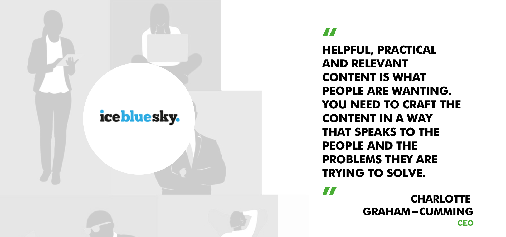 Charlotte Graham-Cumming of Ice Blue Sky on investing in the quality of your inbound leads