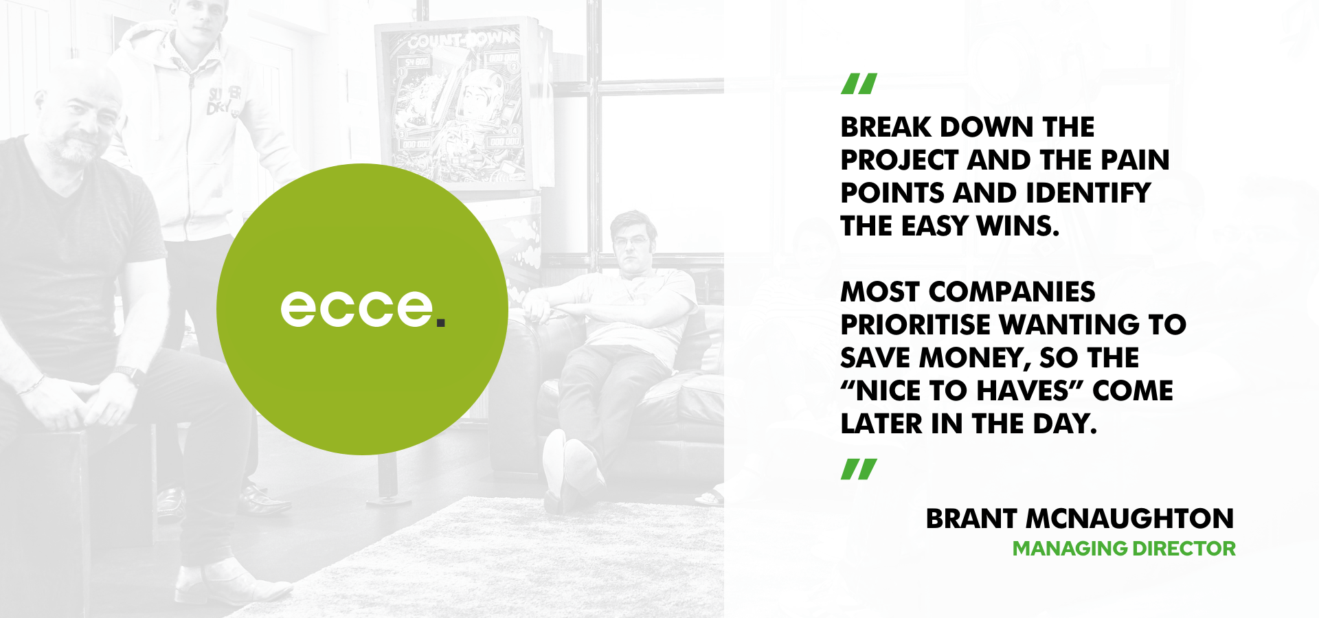 Brant McNaughton of ecce. discusses upgrading your digital systems