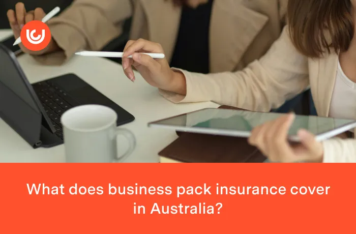 What does business pack insurance cover in Australia?