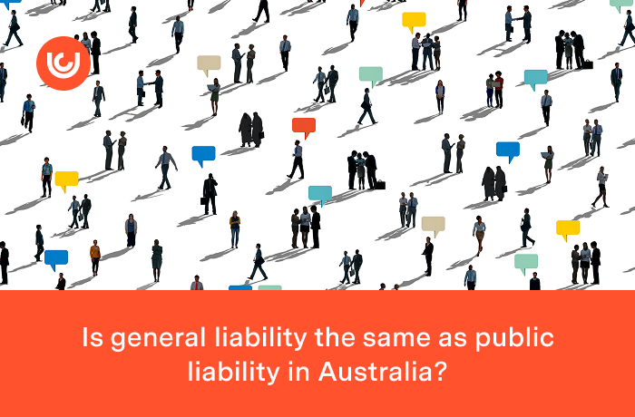 Is general liability the same as public liability in Australia?
