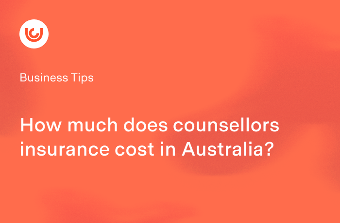 How much does counsellor insurance cost in Australia?