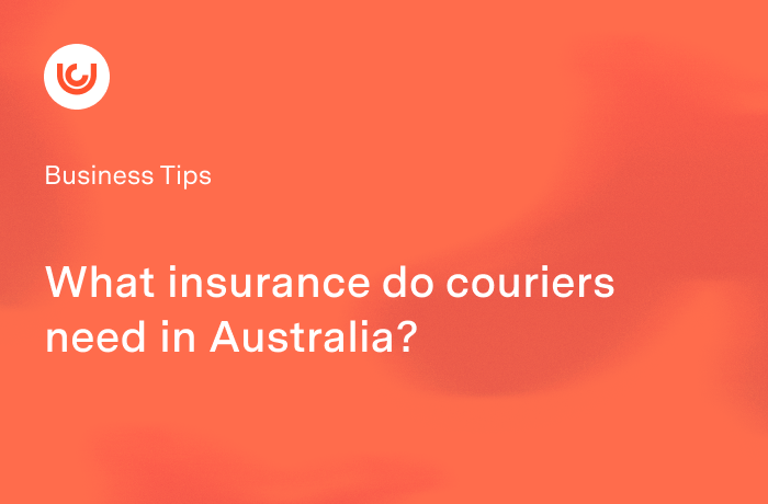 What insurance do couriers need in Australia?