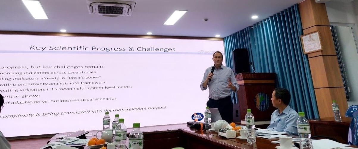 Presentation slide titled Key Scientific Progress and Challenges