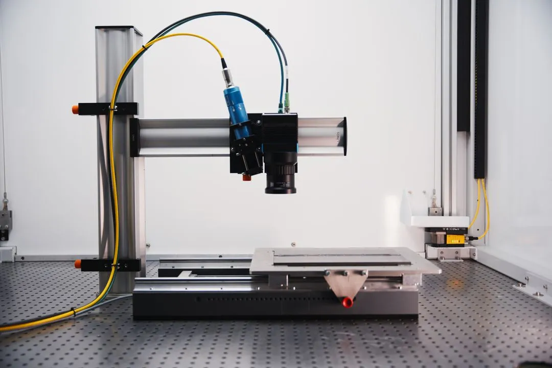 Laser Scanning Überprüfung einer Schweißnaht