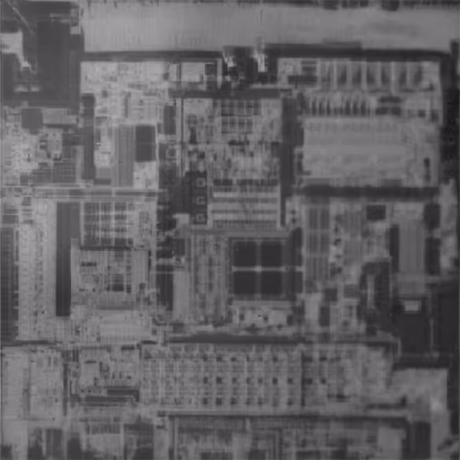 Elektronisches Bauteil in Standardansicht vor thermografischer Funktionsprüfung