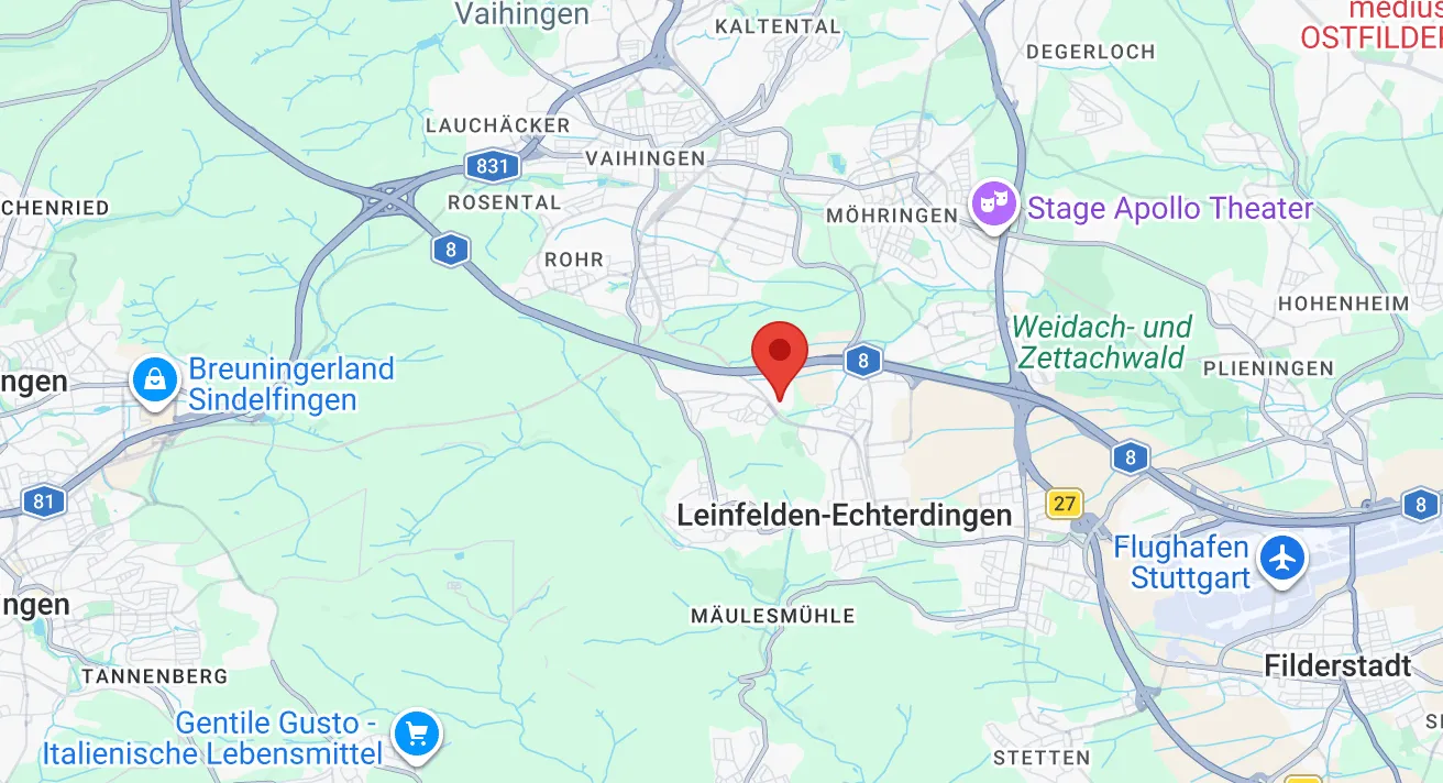 Standort - edevis- Karte