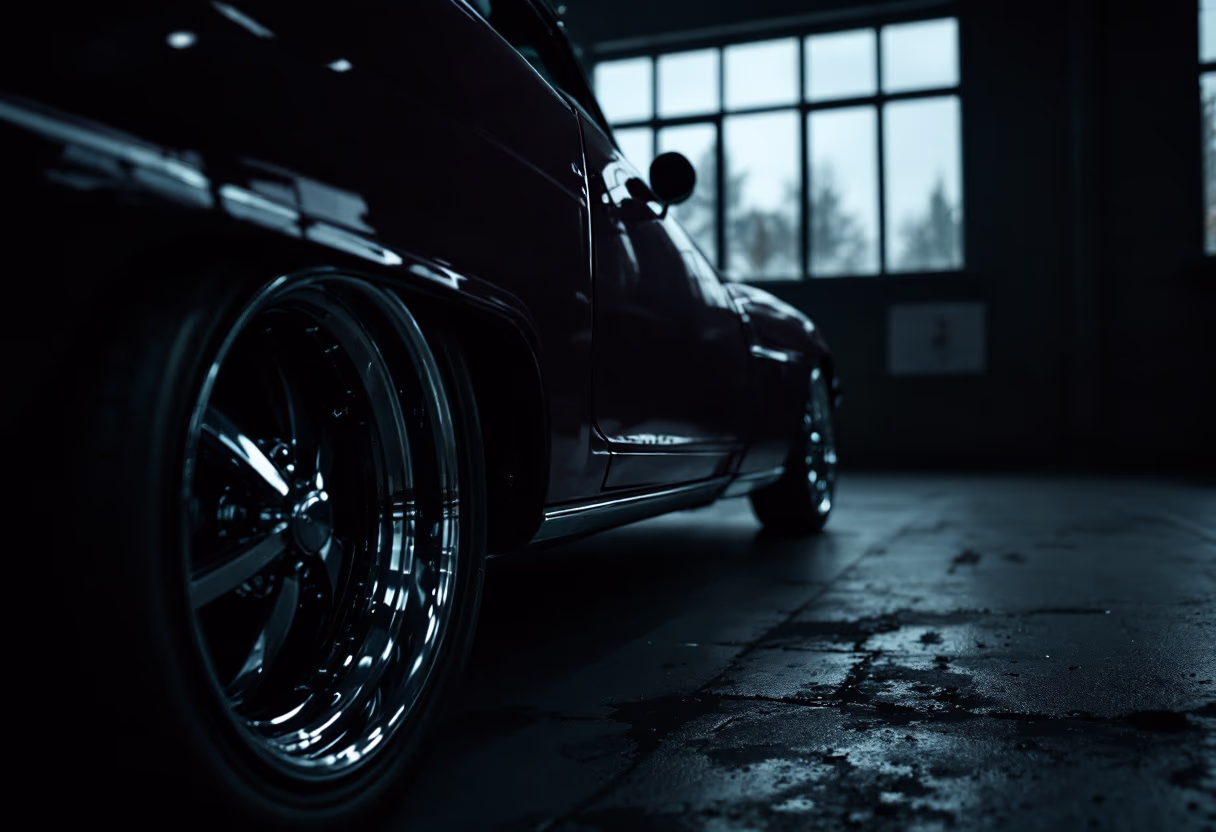 image of vehicles in showroom