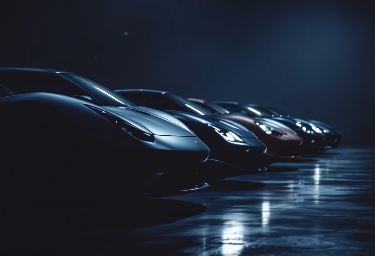 image of vehicle lineup