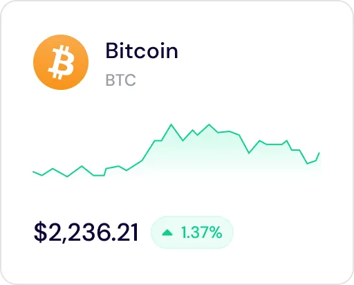 Cryptozy Assets - Price Coin Card