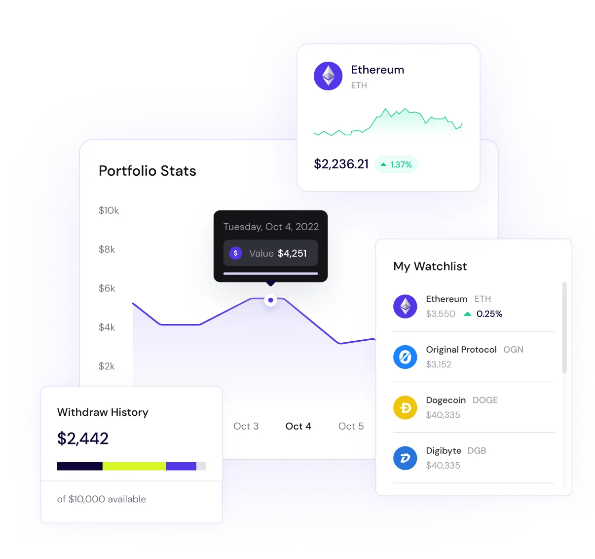 Cryptozy Assets - Sidebar Illustration